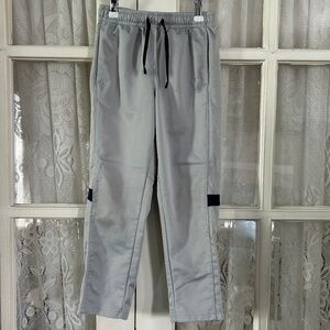 😉Bundle Days😉 Boys Athletic Works Gray Silver Navy Blue Sweatpants Small 6/7